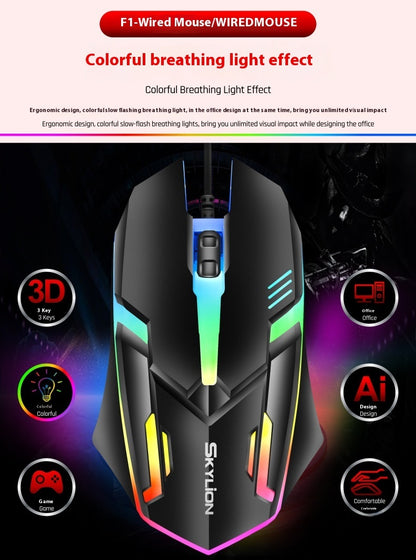 Wired Luminous Mouse